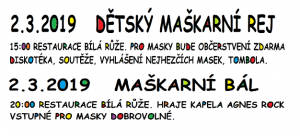 Maškarní rej, maškarní bál 1