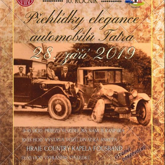 Přehlídka elegance automobilů Tatra