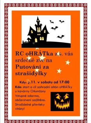 Putování za strašidýlky - RC oHRÁTka