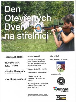 Den otevřených dvěří na střelnici