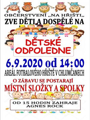 Dětské odpoledne 6.9.2020