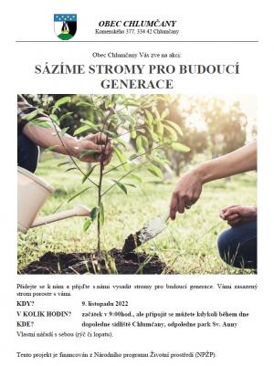 Sázíme stromy