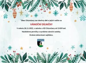 Vánoční dílničky