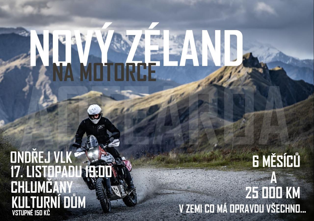 Ondřej Vlk: Nový Zéland na motorce