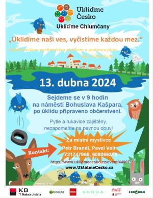 Ukliďme Česko 13.4.2024
