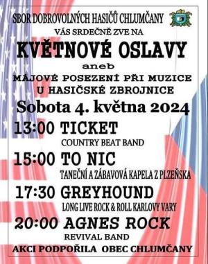 Květnové oslavy 4.5.2024