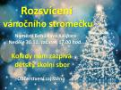 Rozsvícení vánočního stromečku
