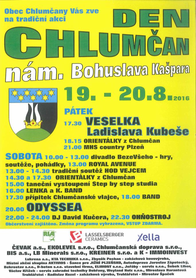 Den Chlumčan 2016